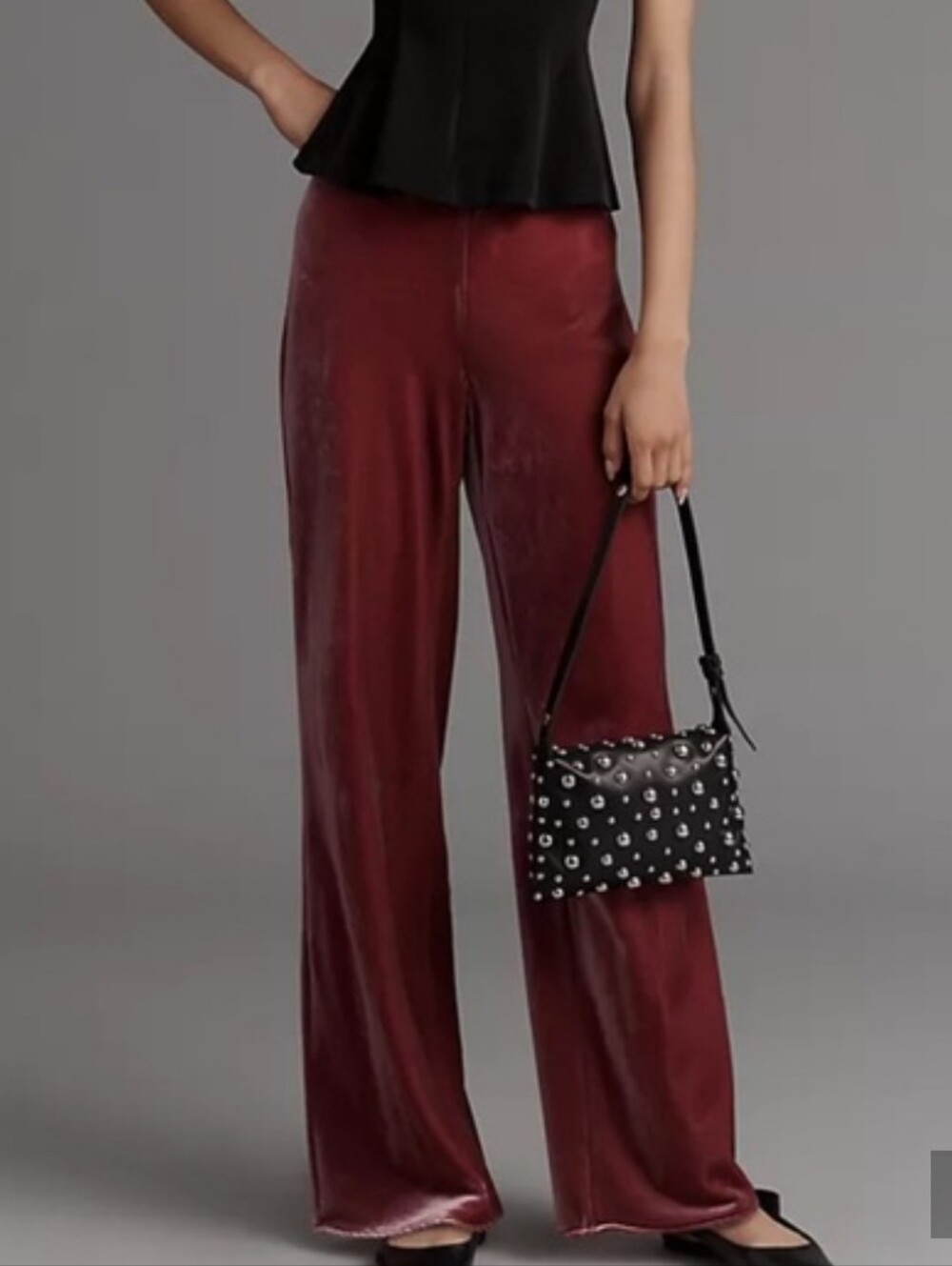 NWT Anthropologie Tilda Velvet Pant